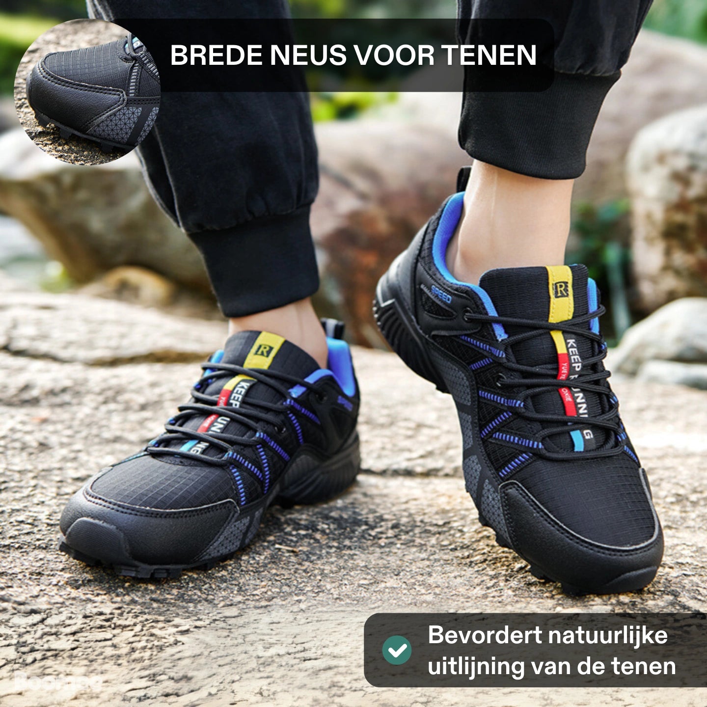 Stravia Adventure - Waterdichte Orthopedische Wandelschoenen (Unisex)
