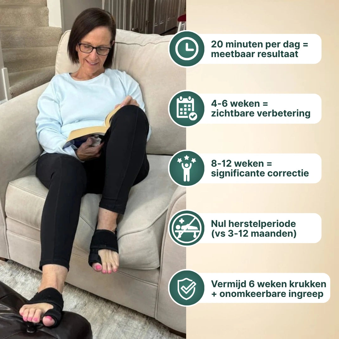 Valgux™ Brace | Teencorrector bij scheefstand (Hallux Valgus)
